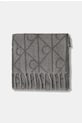 Шарф с добавлением шерсти Calvin Klein LV04D8072G серый AW25