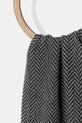 Tommy Hilfiger szalik wełniany AM0AM13593 szary AW25