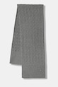 Шарф з додаванням вовни Tommy Hilfiger середньої щільності сірий AM0AM13596