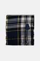 Tommy Hilfiger szalik wełniany AM0AM13599 granatowy AW25