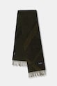 Marc O'Polo eșarfă de lână cu modele verde 529805102008