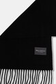 Шерстяной шарф Marc O'Polo 529805102072 чёрный AW25