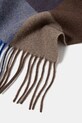 Ader Error szalik wełniany MUFFLER BO01FWAC0402BR brązowy AW25