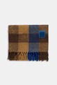 Ader Error szalik z dodatkiem wełny MUFFLER BO01FWAC0405BR brązowy AW25