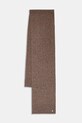 Šal s dodatkom vune Sisley srednje debljine smeđa 1UVLSU00H