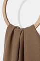 Moschino szalik wełniany M3330.30835 brązowy AW25