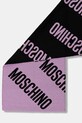 Moschino szalik z wełną M5855.50240 fioletowy AW25