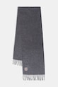 Carhartt WIP szalik wełniany Clan Scarf gładkie szary I013507.ZMXX