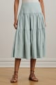 Βαμβακερή φούστα Lauren Ralph Lauren 200978816 μπλε AW25