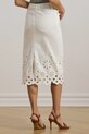 Одежда Джинсовая юбка Lauren Ralph Lauren 200978819 белый