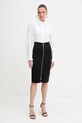 Patrizia Pepe spódnica 8G0485.A025 czarny AW25