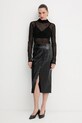 Patrizia Pepe spódnica 8G0489.E005 czarny AW25
