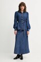 MUNTHE spódnica jeansowa PARSON 252122225207 niebieski AW25