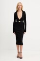 Sukňa Elisabetta Franchi GK17B56E2 čierna AW25