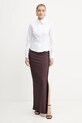 Elisabetta Franchi gonna GO11156E2 granata AW25