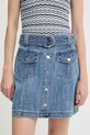 Morgan fustă jeans uni albastru JOLAM