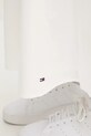 Tommy Jeans fustă din bumbac alb DW0DW20980