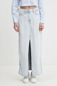 Τζιν φούστα Tommy Jeans casual μπλε DW0DW21069