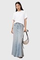 AllSaints spódnica jeansowa ALMA W068RC