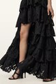Îmbrăcăminte AllSaints fustă CAVARLY W096RC negru