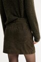 Odzież Gestuz spódnica zamszowa 10910679 zielony