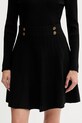 Sukňa Guess EMMIE pletenina čierna W5YD65.Z0130
