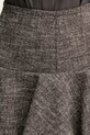 Pinko fustă din amestec de lână maro 105569.A2QX
