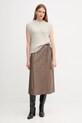 OUI spódnica 94517 brązowy AW25