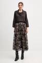 Sukně OUI 95443 hnědá AW25