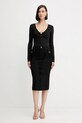 Versace Jeans Couture spódnica 79HAE84M.DT037 czarny AW25