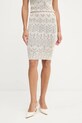 Marciano Guess spódnica BILLIE wzorzyste beżowy 5YGD16.5877Z