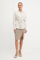 Marciano Guess spódnica ELLA 5YGD07.7357A beżowy AW25