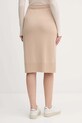 Ρούχα Φούστα με προσθήκη μαλλιού United Colors of Benetton 112HD001V μπεζ