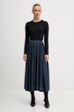 United Colors of Benetton spódnica 4XVWD0056 granatowy AW25