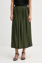 Sukně United Colors of Benetton midi zelená 4XVWD0056