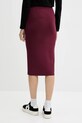 Odzież Armani Exchange spódnica XW001302.AF10352 bordowy