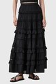 AllSaints fustă TALIA W041RC negru AW25