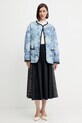 Forte Forte spódnica bawełniana 14114.my.skirt granatowy AW25