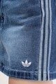 Džínová sukně adidas Originals Denim Mini Skt modrá JW2649