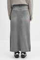 Îmbrăcăminte adidas Originals fustă jeans Denim Long Skirt JW2659 gri