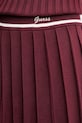 Vlnená sukňa Guess SABINA burgundské V5BD02.Z1152