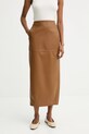 Sukně MM FABIANA maxi hnědá 2526776037600