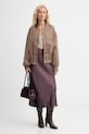 Sukně MM ALESSIO 2526106018600 burgundské AW25