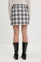 Odzież Tommy Jeans spódnica bawełniana DW0DW21461 czarny