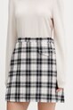 Tommy Jeans spódnica bawełniana czarny DW0DW21461