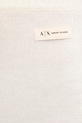 Armani Exchange spódnica z dodatkiem wełny beżowy XW001309.AF13774