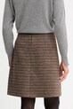 Odzież Weekend Max Mara spódnica z dodatkiem wełny VATA 2525106072600 bordowy