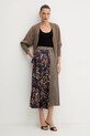 Suknja s dodatkom vune Weekend Max Mara FANALE 2525106092600 mornarsko plava AW25