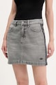 adidas Originals farmer szoknya Denim Mini Skt szövet szürke JW2657