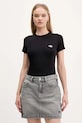 adidas Originals farmer szoknya Denim Mini Skt szürke JW2657